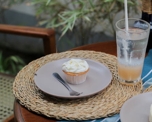 冷飲, 叉子, 咖啡店 的 免費圖庫相片