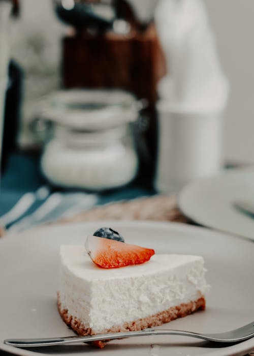 Cake Slice on Plate