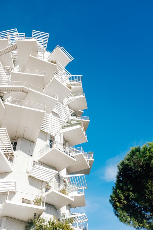 Modern Building of L Arbre Blanc in Montpelier