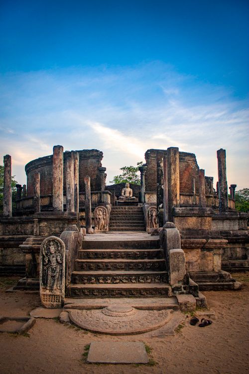 Free Polonnaruwa Vatadage , Sri Lanka  (The Stupa House)  Stock Photo