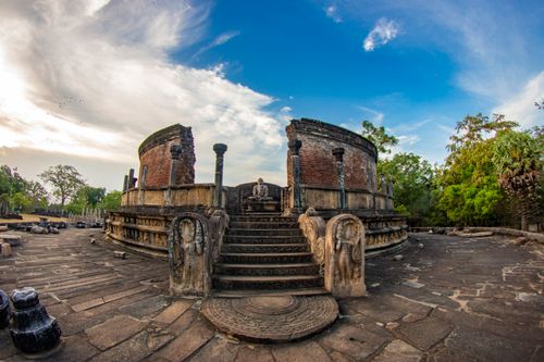 Free Polonnaruwa Vatadage , Sri Lanka  (The Stupa House)  Stock Photo