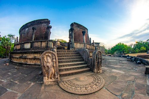 Free Polonnaruwa Vatadage , Sri Lanka  (The Stupa House)  Stock Photo