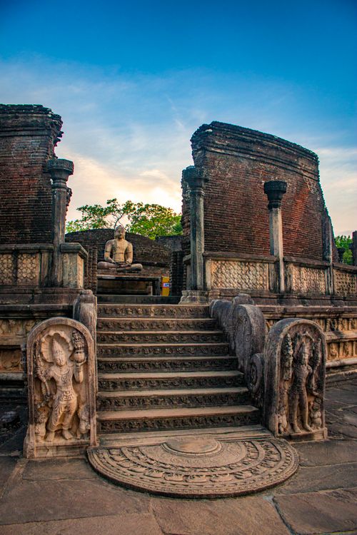 Free Polonnaruwa Vatadage , Sri Lanka  (The Stupa House)  Stock Photo