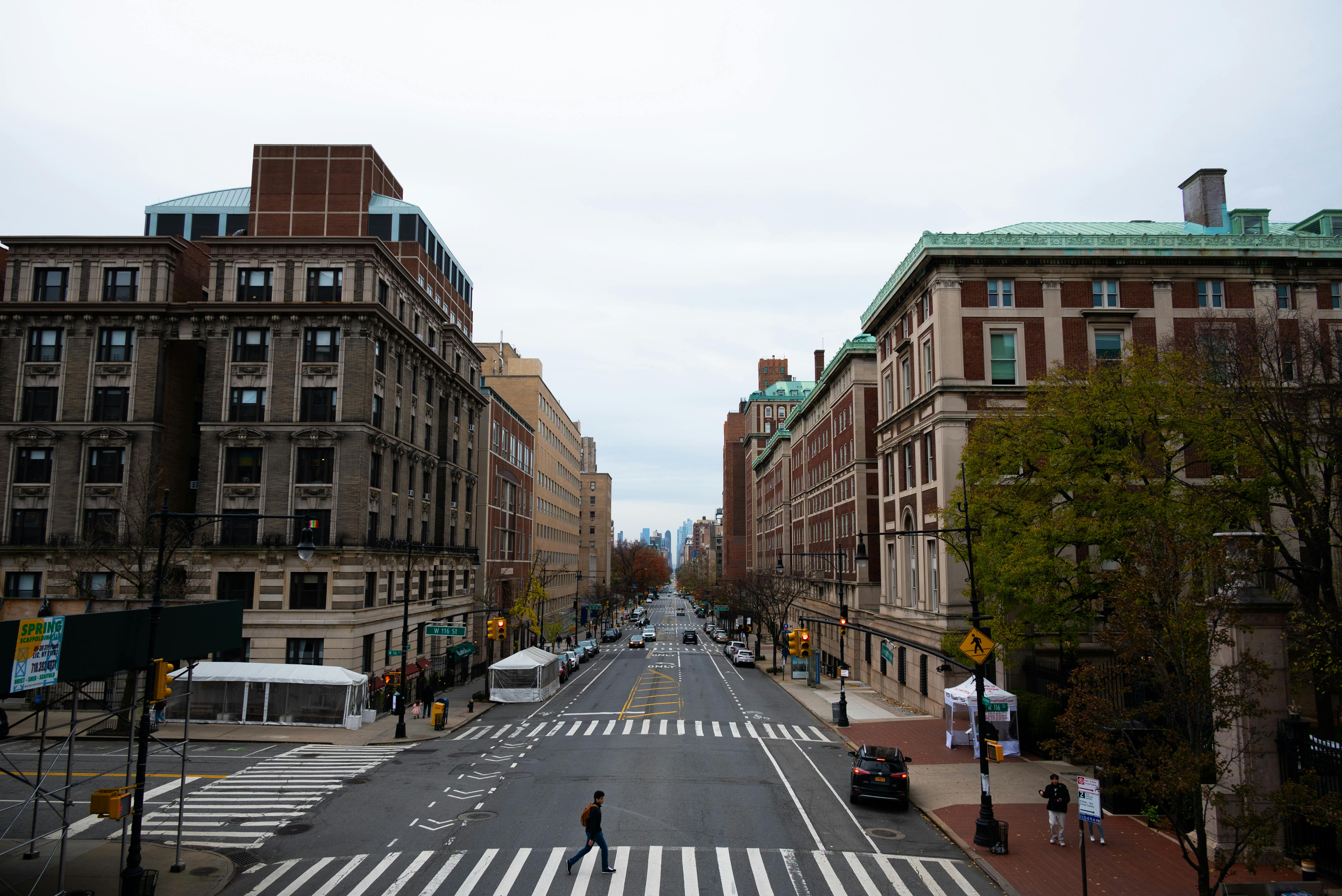 Amsterdam Avenue in New York City