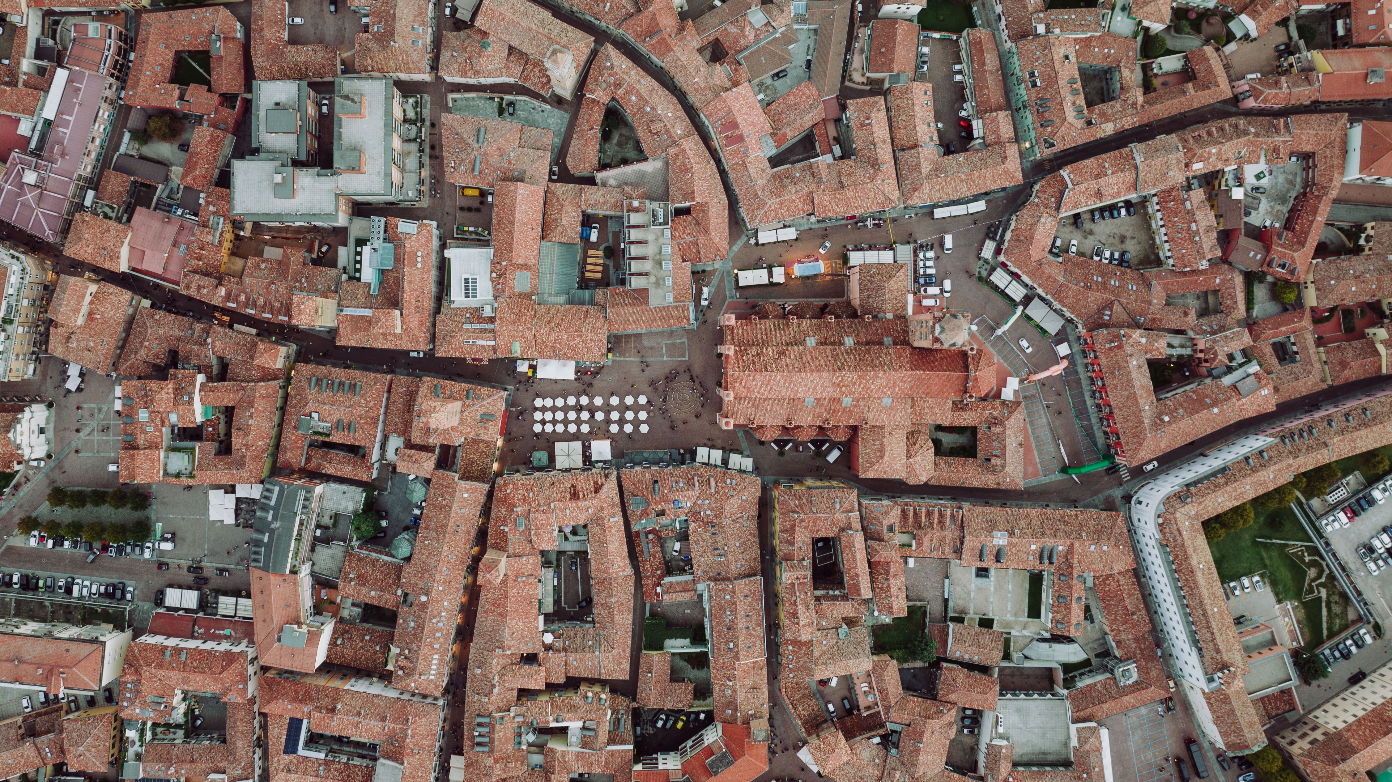 Remparts d'Angoulême & Place des Halles Panorama