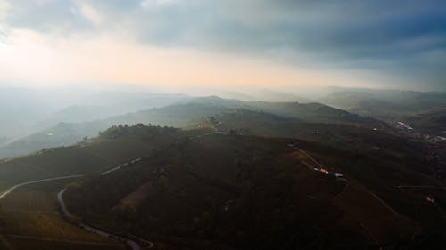 Immagine gratuita di campagna, campi, colline