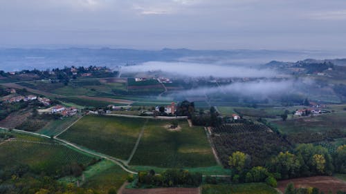 Immagine gratuita di campagna, campi, nuvole