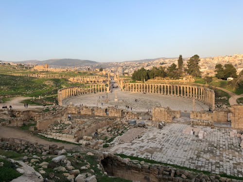 Základová fotografie zdarma na téma archeologie, jordan, římský