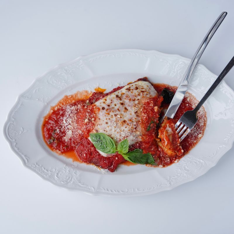 One-Pot Eggplant and Tomato Lasagna