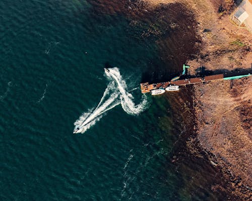 Безкоштовне стокове фото на тему «берег моря, знімок із дрона, море»