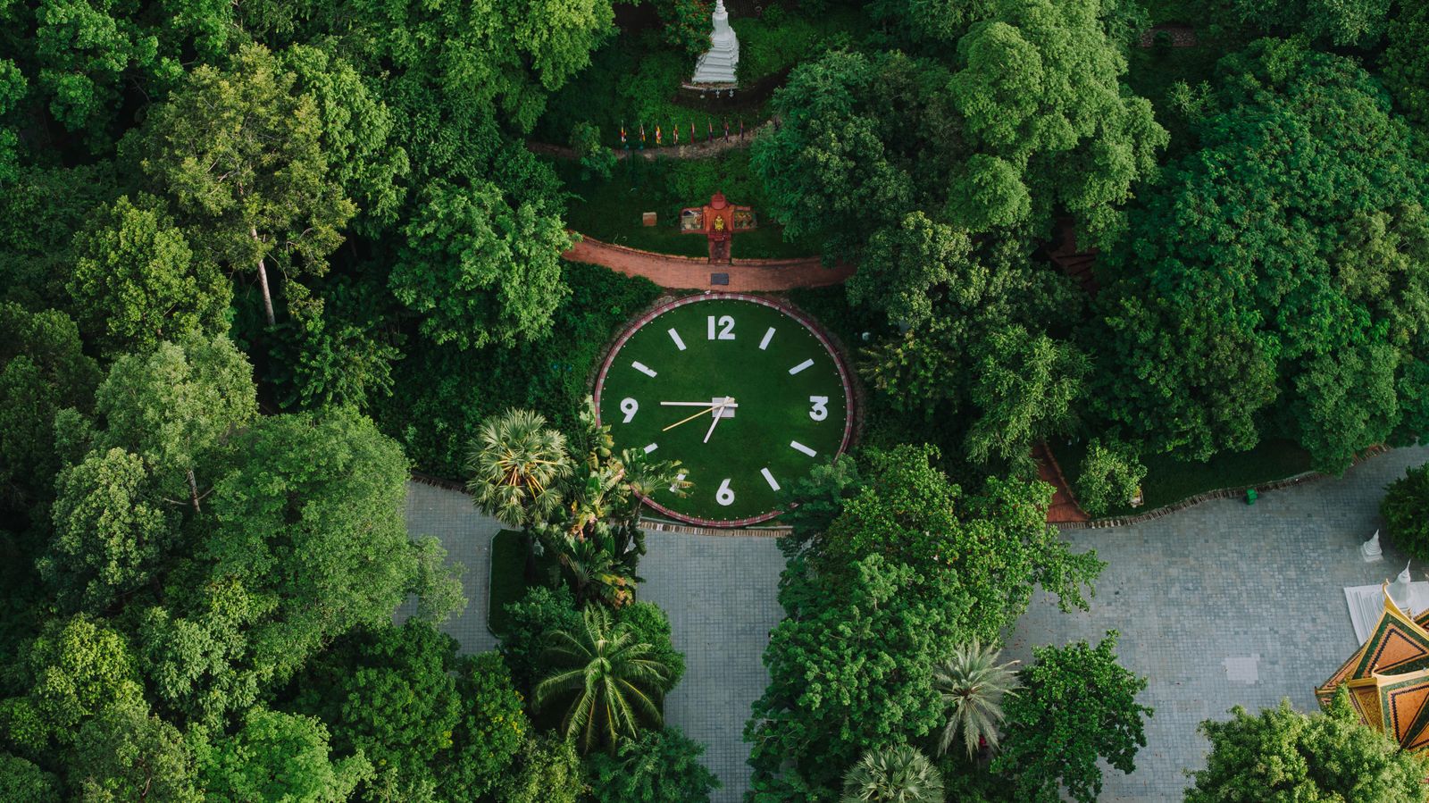 Aerial View Of Wat Phnom Doun Penh Phnom Penh Cambodia Free Stock aerial-view-of-wat-phnom-doun-penh-phnom-penh-cambodia-free-stock