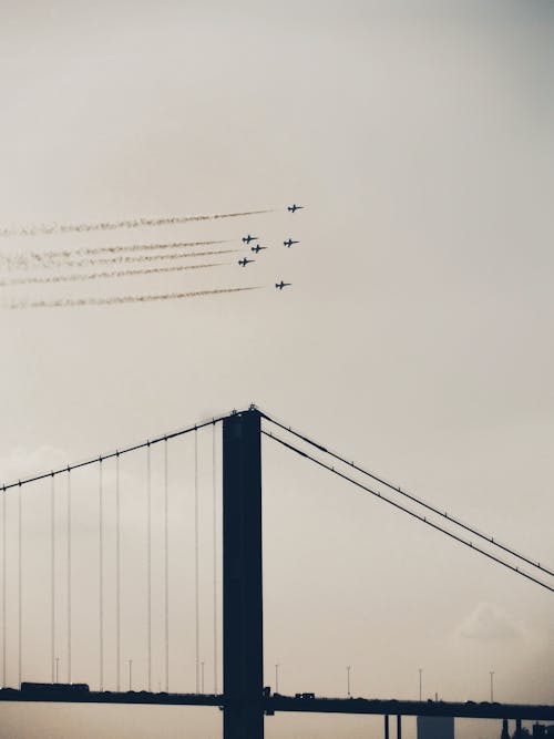 Darmowe zdjęcie z galerii z dym, latać, militarny