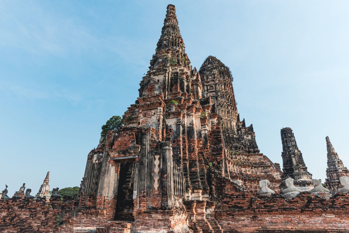 Wat Chaiwatthanaram In Thailand Free Stock Photo wat-chaiwatthanaram-in-thailand-free-stock-photo