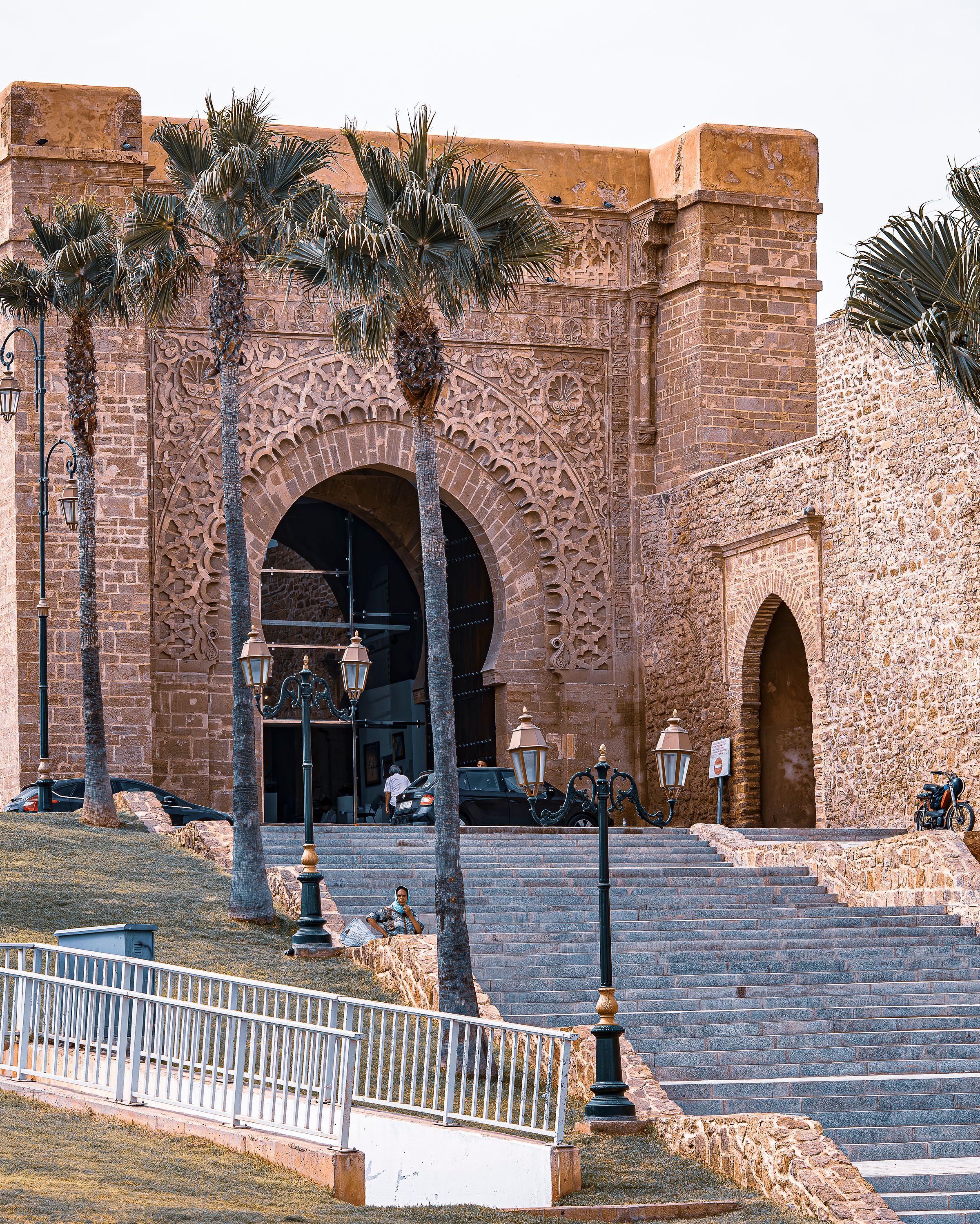 Kasbah of the Udayas entrance — في المغرب