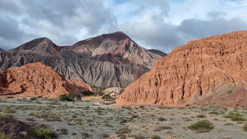 Rocky Hills in Canyon 