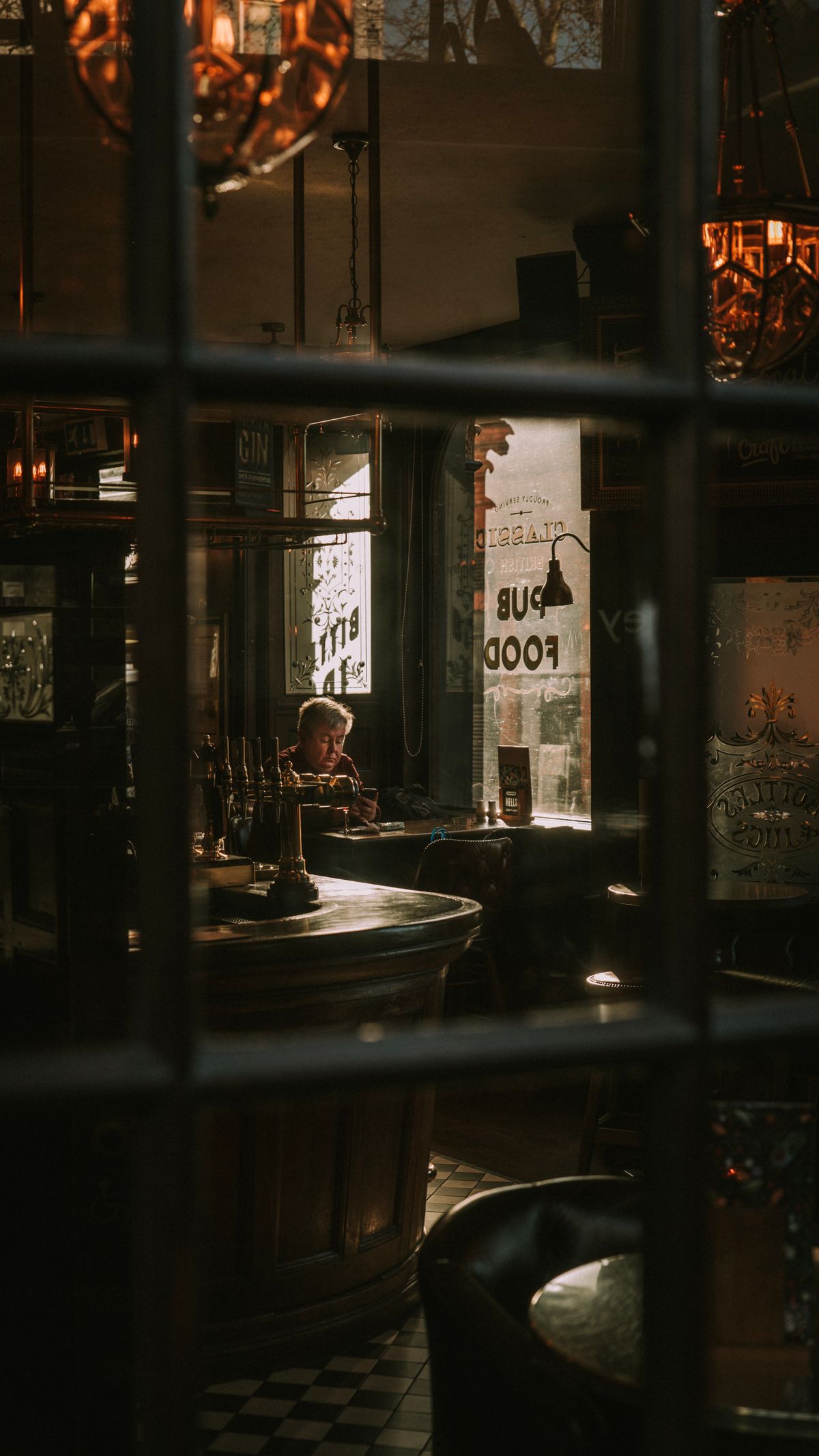Cosy interior of