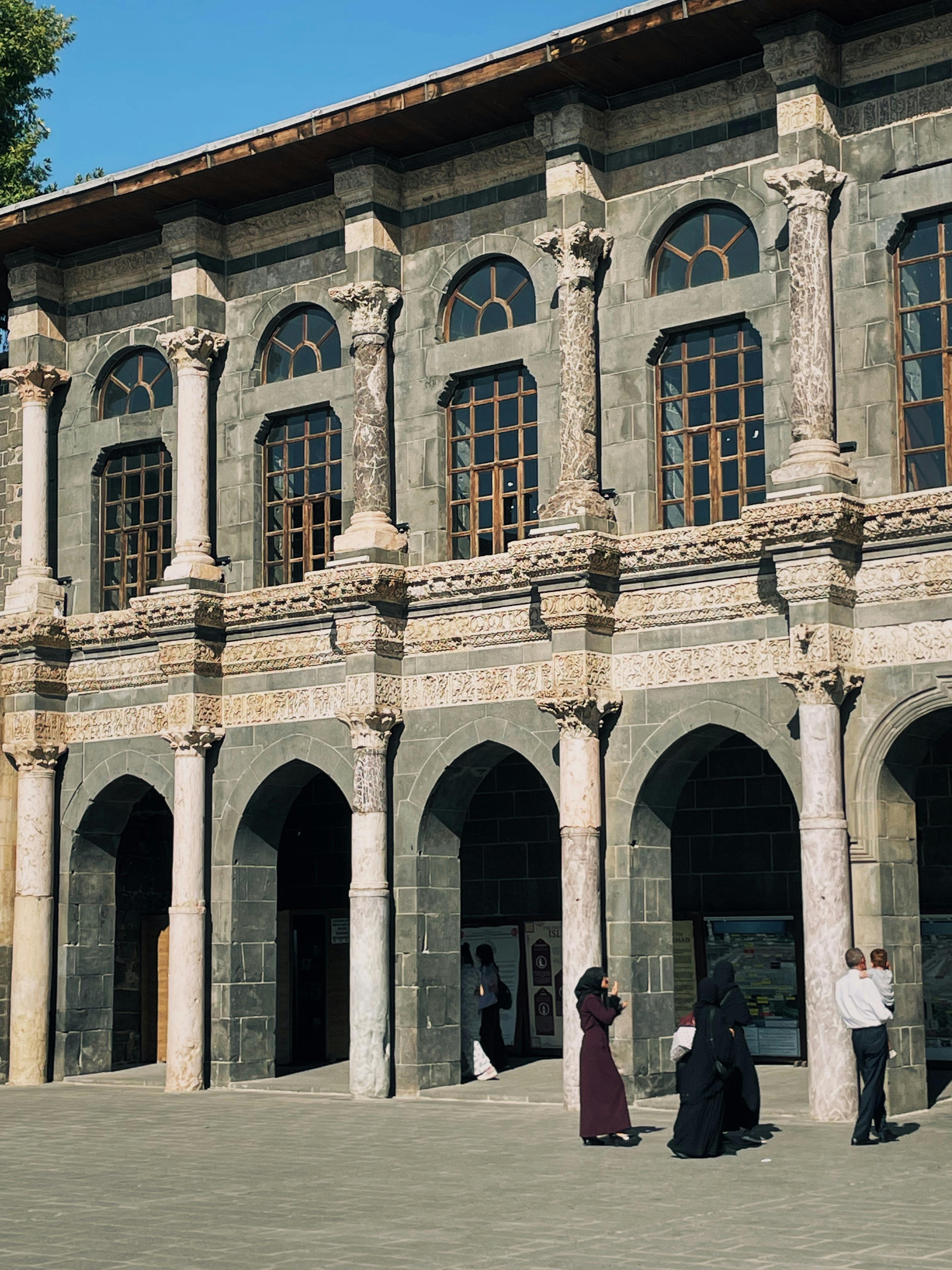 Facade of Mesudiye Medresesi in Sur, Turkey · Free Stock Photo