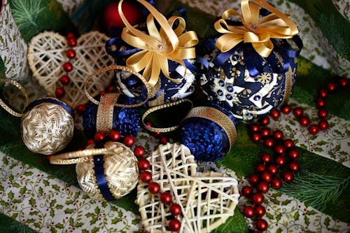 Closeup of Christmas Decoration