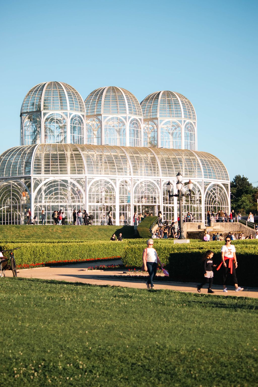 Vista de Jardim Botânico de Curitiba