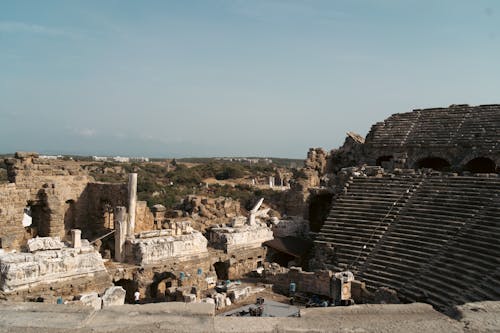 Kostenloses Stock Foto zu antalya, antiken griechenland, antikes rom