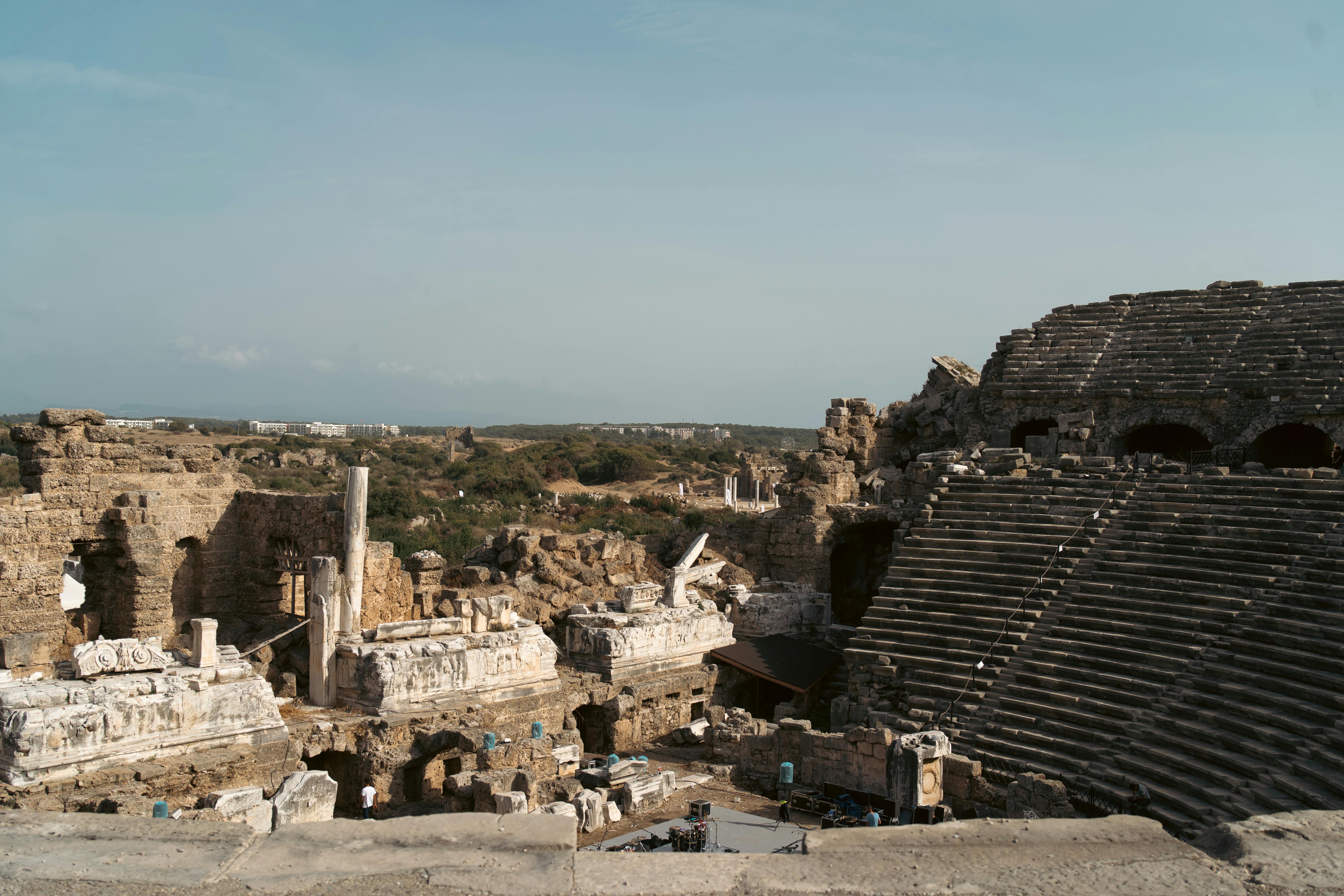 Kostenlos Kostenloses Stock Foto zu abenteuer, alt, amphitheater Stock-Foto