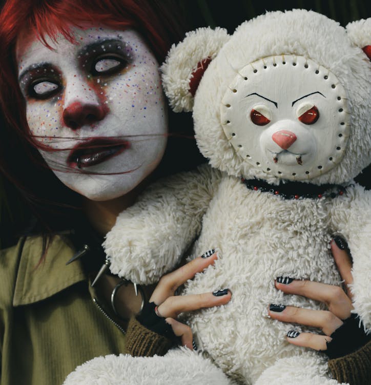 Clown teddy bear deals