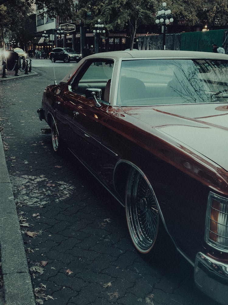 A Ford LTD Parked On The Street