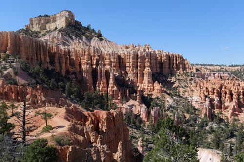 Free Explore the breathtaking hoodoos of Bryce Canyon National Park in Utah's rugged landscape. Stock Photo