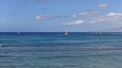 Fotos de stock gratuitas de barcos, horizonte, mar