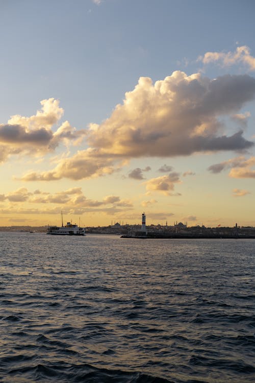 Gratis lagerfoto af aften, både, bosphorus-strædet