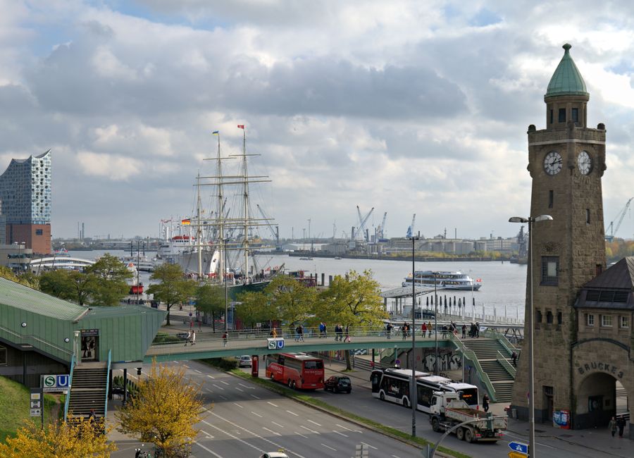 Hamburg, Germany — streets and everyday scenes · stay connected with a Hamburg eSIM from My Holiday SIM