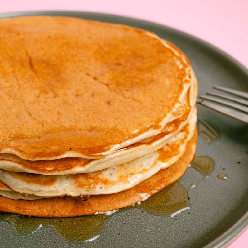 Fluffy Buttermilk Oatmeal Pancakes