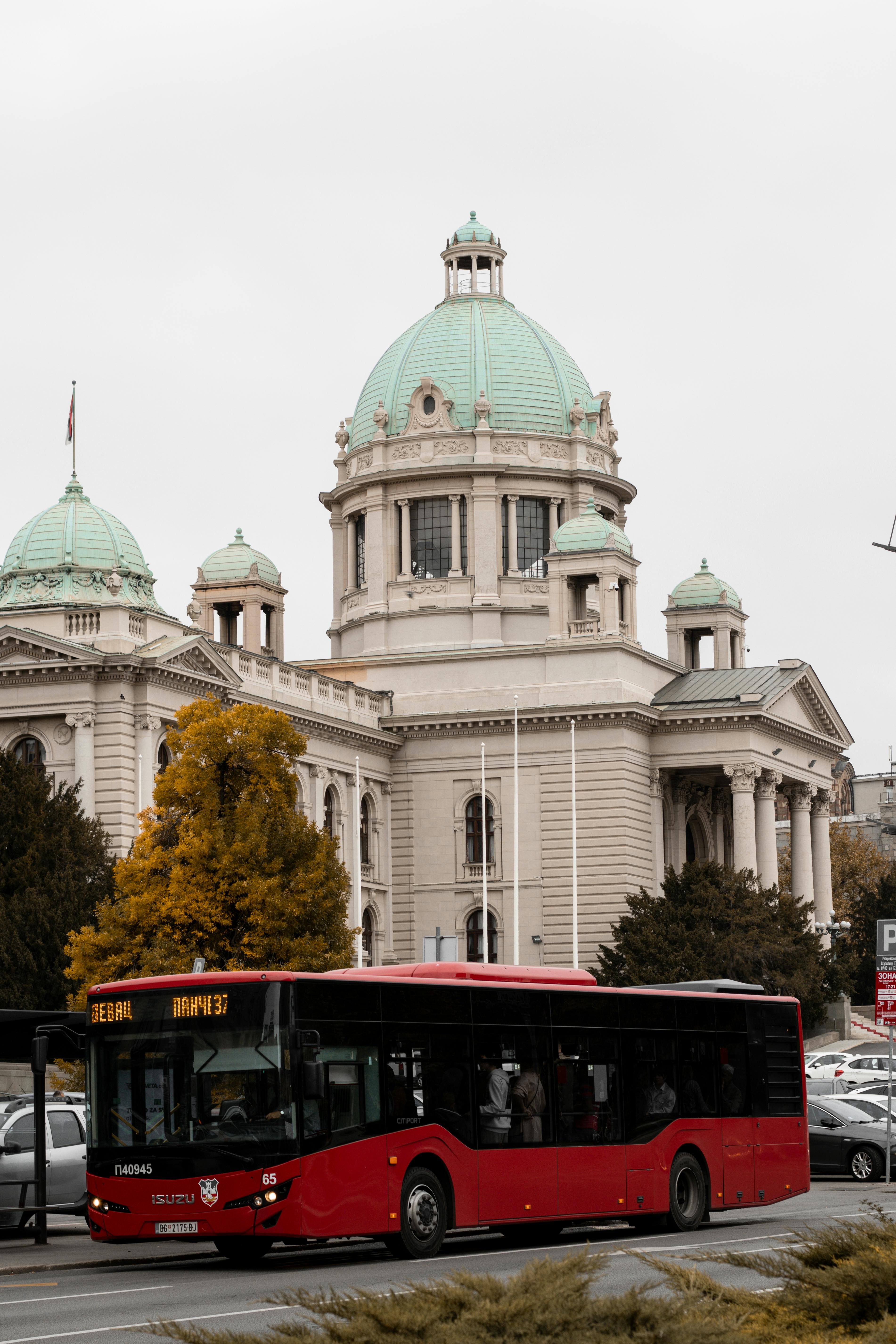 Belgrade city bus public transport