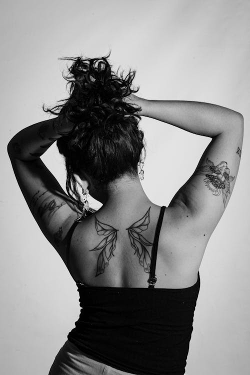 A Woman with Tattoos