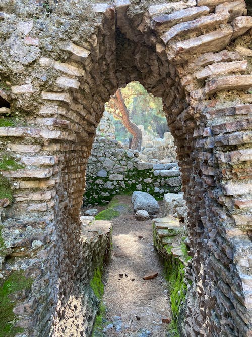 Ruins of an Ancient Stone Structure 