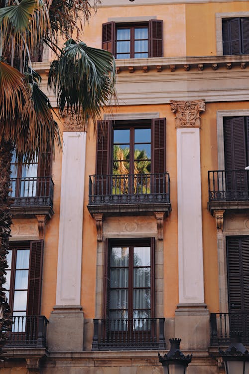A Building with French Balcony