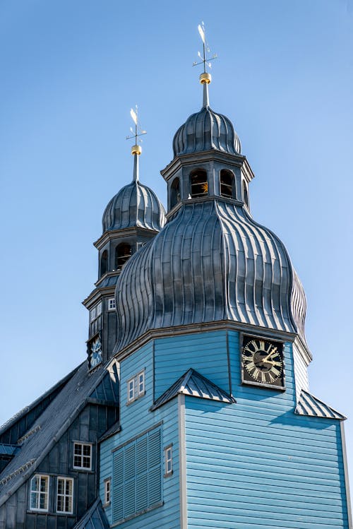 Kostnadsfri bild av Clausthal-Zellerfeld, klocka, kristendom