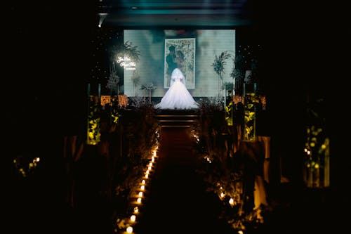 Foto profissional grátis de casamento, celebração de casamento, cenário