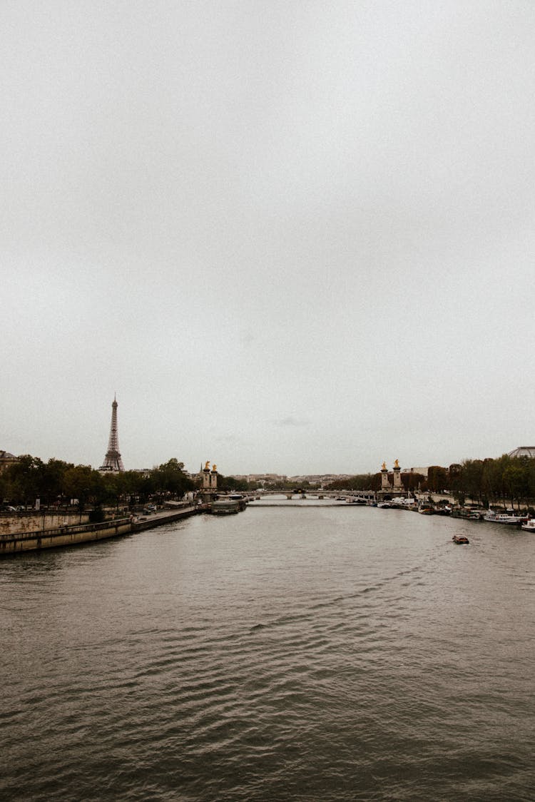 Seine River In Paris, France