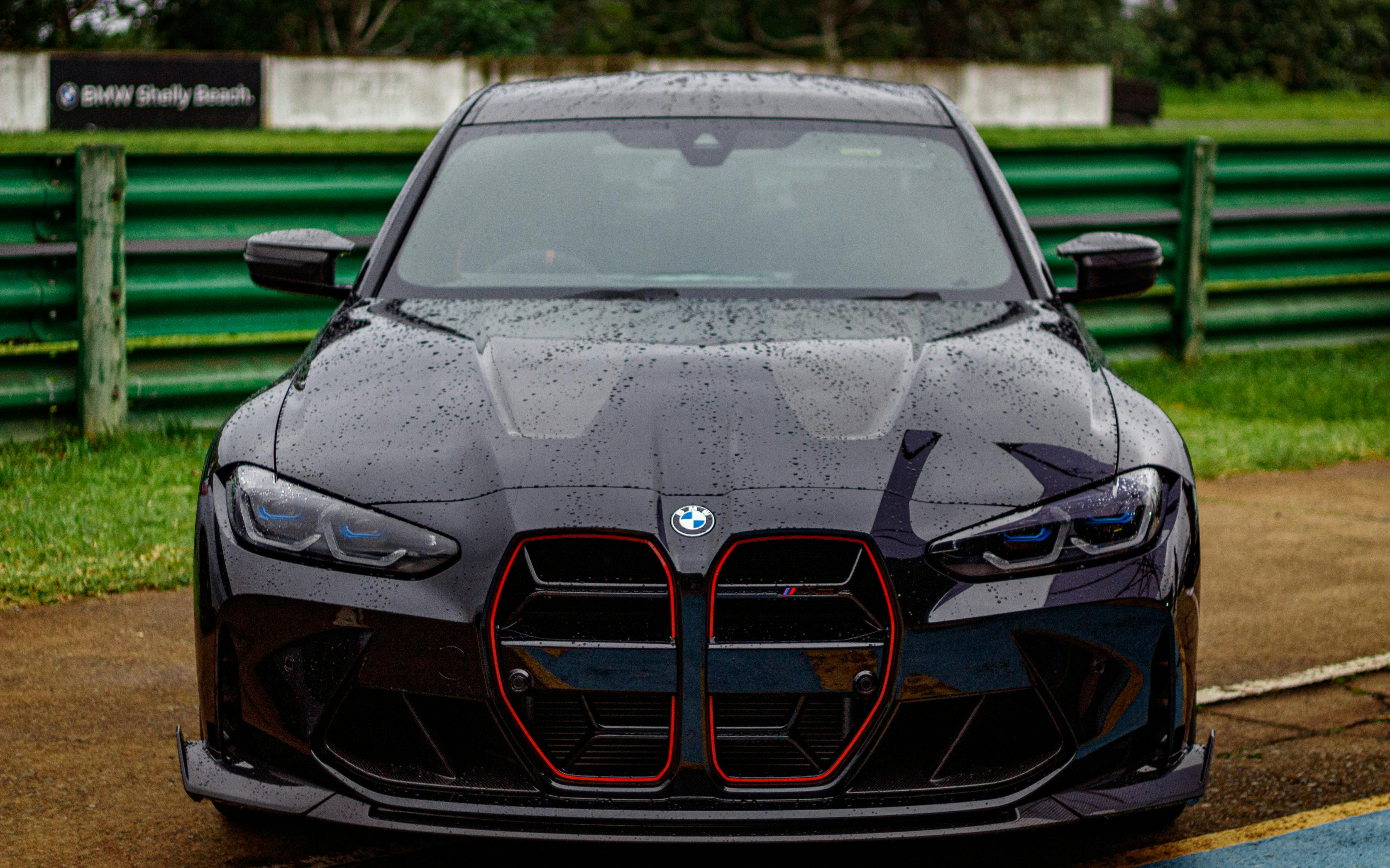 Black BMW With Red Grill · Free Stock Photo