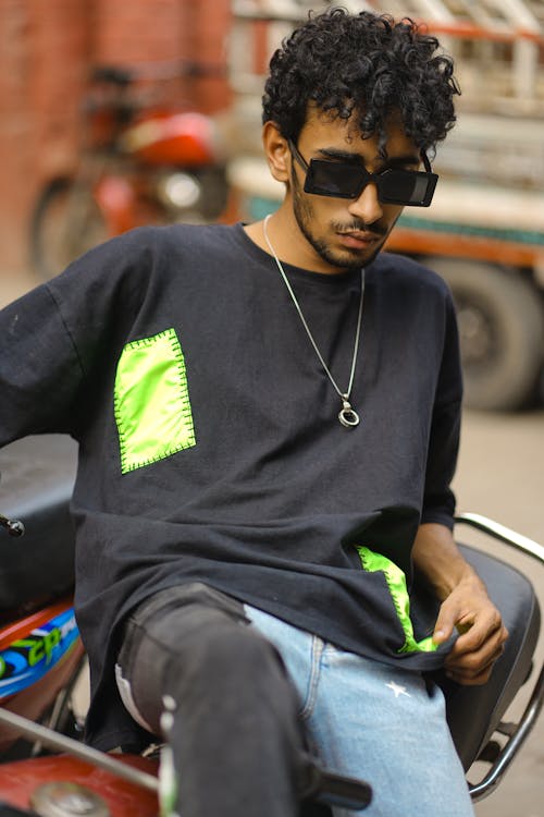 A Young Man in Street Wear