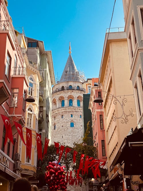 Ilmainen kuvapankkikuva tunnisteilla arkkitehtuuri, galata-torni, Istanbul