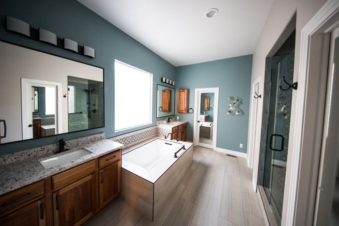 Ranch Modern bathroom style Wildomar CA