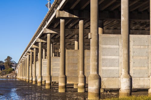 Darmowe zdjęcie z galerii z beton, filary, most