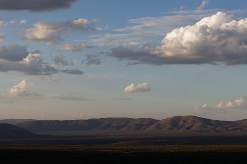 Foto profissional grátis de céu, céu bonito, montanhas