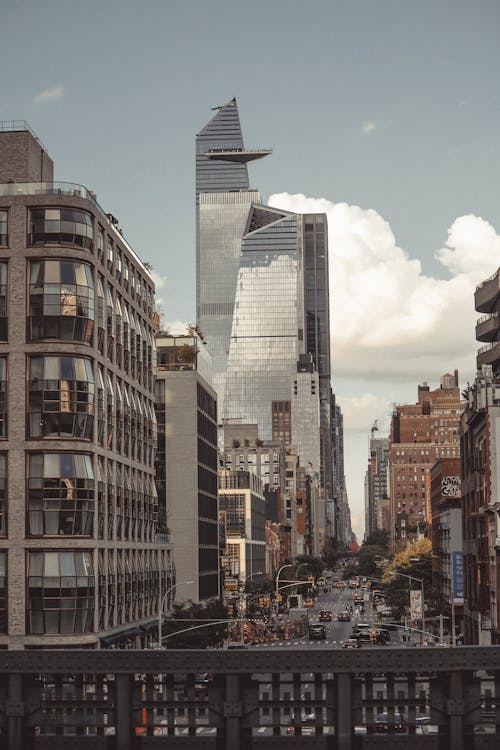 View of Modern Skyscrapers in Midtown Manhattan, New York City, New York, USA