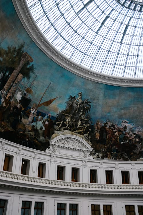 Painting on Wall in Louvre