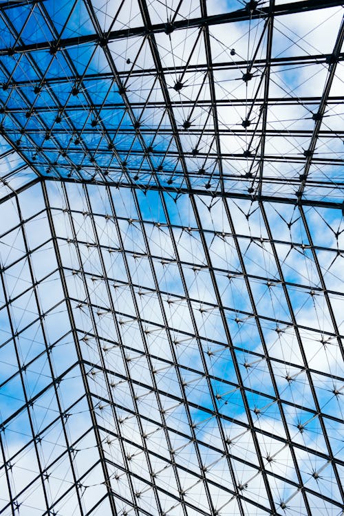 Darmowe zdjęcie z galerii z nowoczesny, okna, perspektywa żabia
