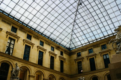 Glass Ceiling in Louvre