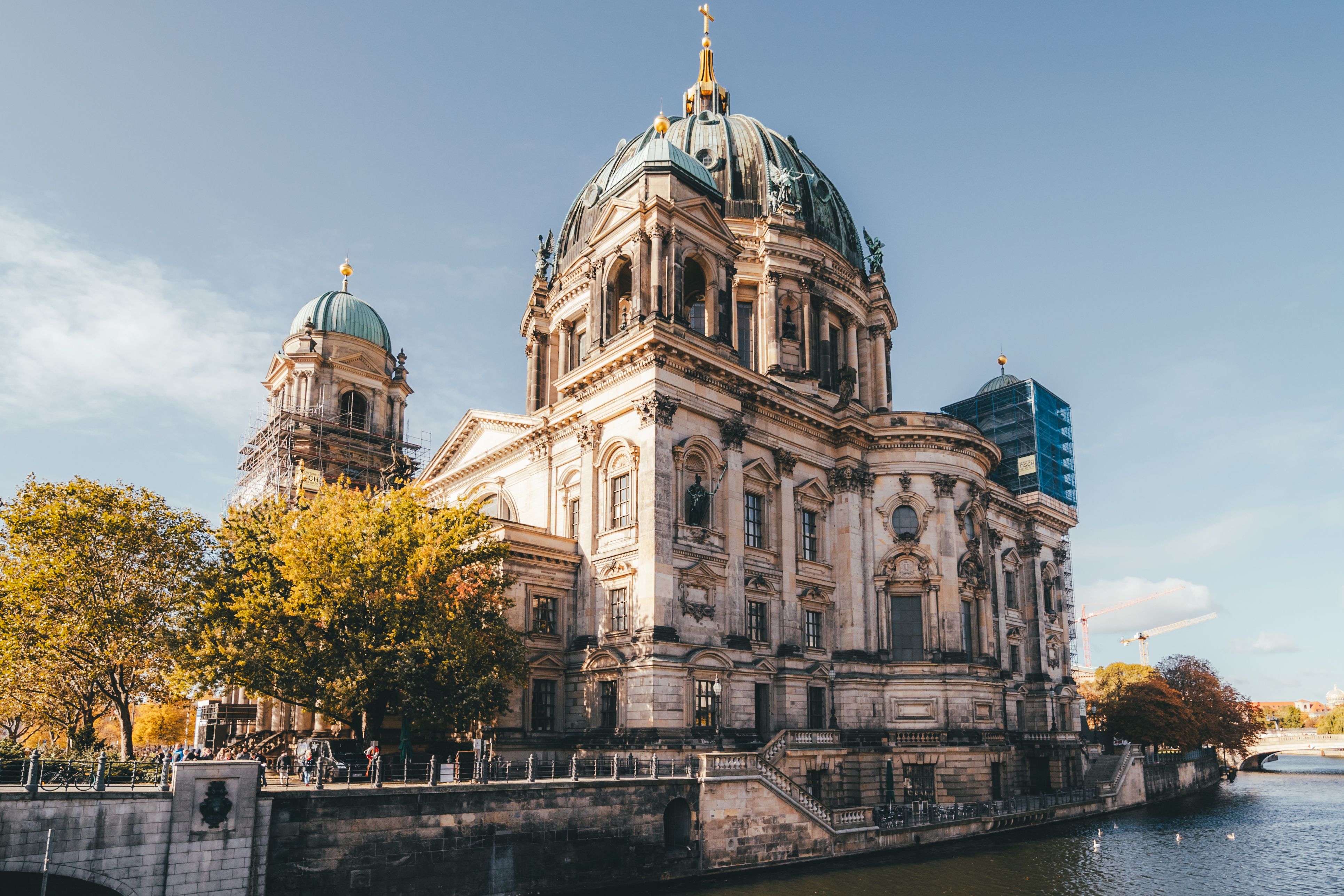 Facade of the Berlin Cathedral · Free Stock Photo